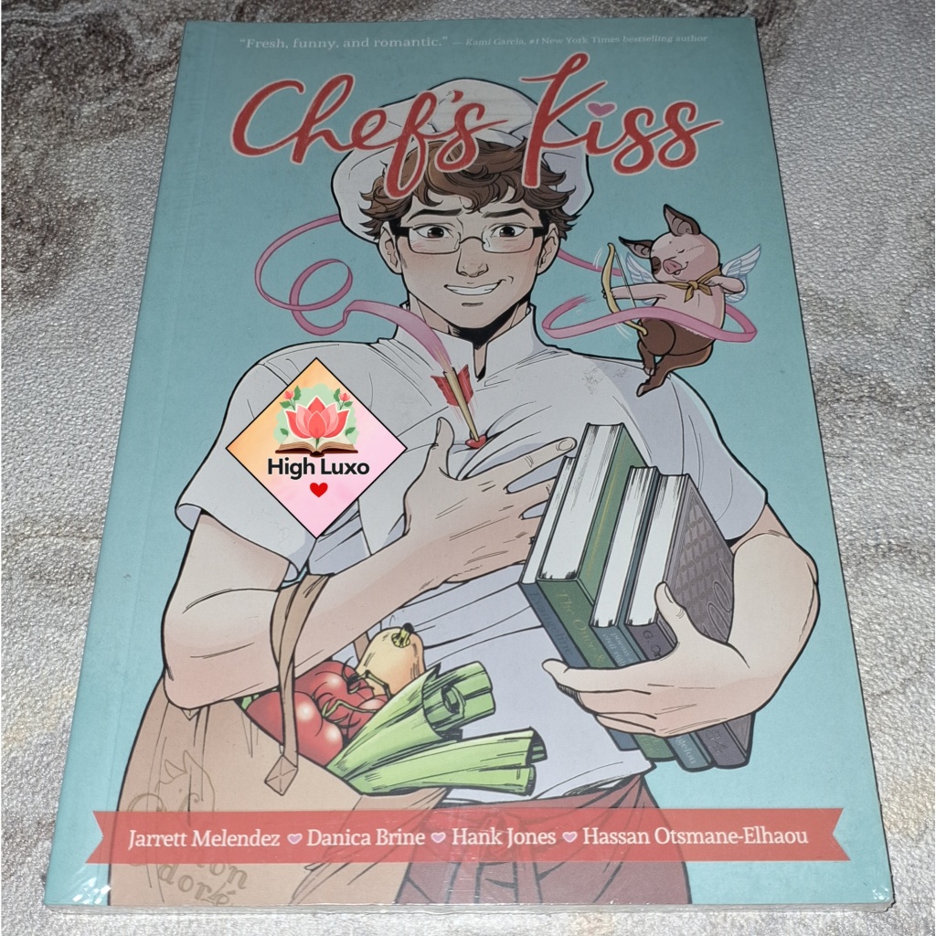 Buku Novel Chef's Kiss English Impor Import Bahasa Inggris Language Original Authentic LOVE CINTA RO