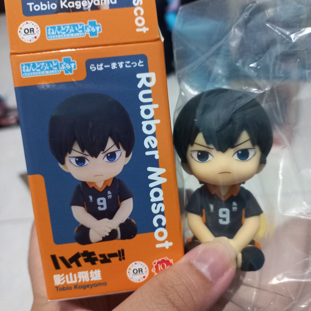 [BACA DESK] HAIKYU NENDOROID RUBBER KAGEYAMA TOBIO