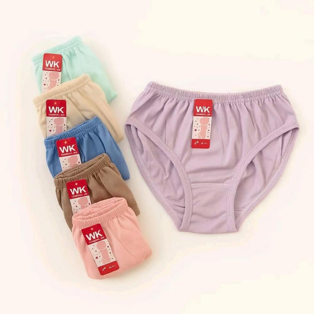 12 Pcs Celana Dalam Wanita Jumbo 4L 3L XL CD Ibu Hamil Big Size Elastis CD Wanita (wk124)