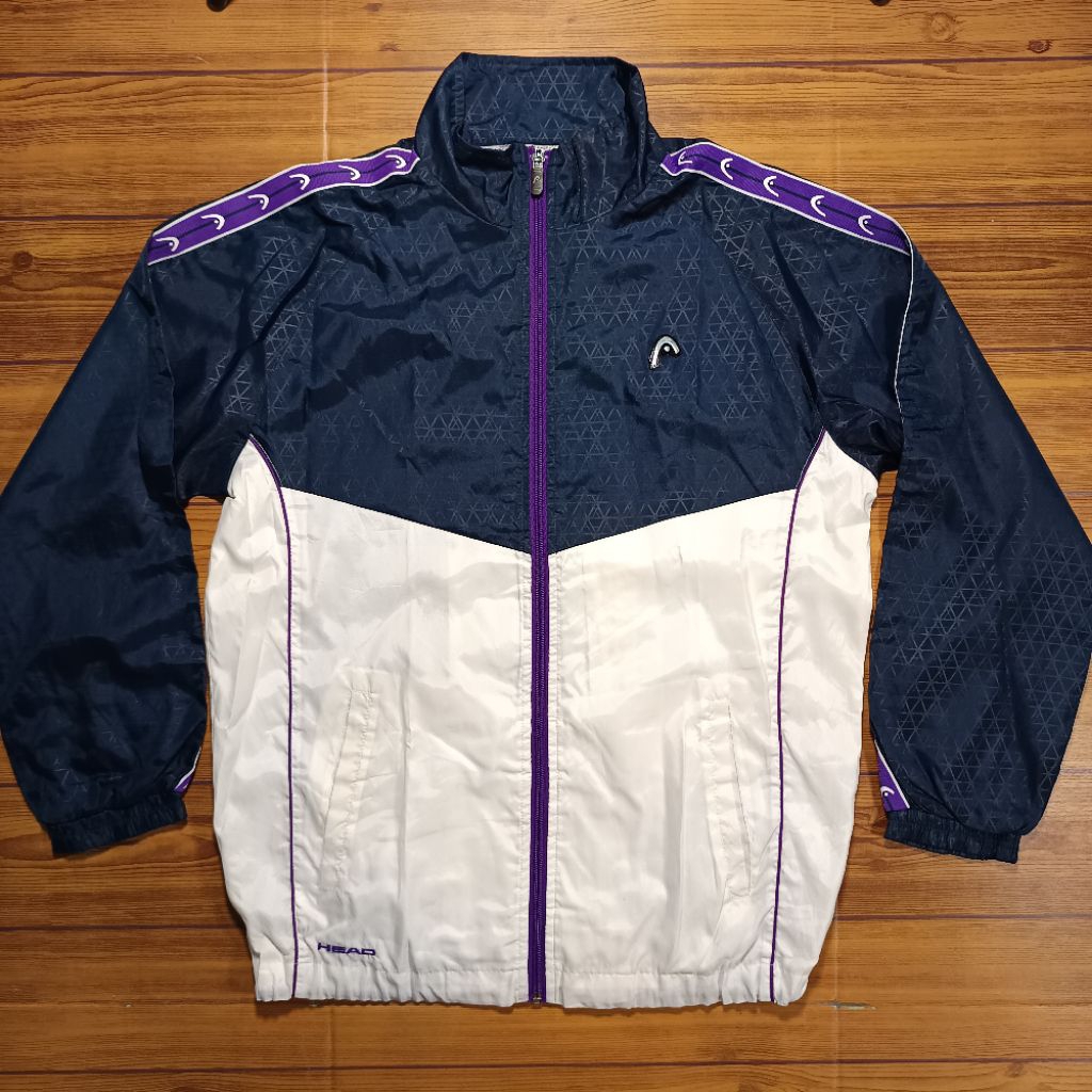 Jaket Head Tapped Windbreaker Second Original size M