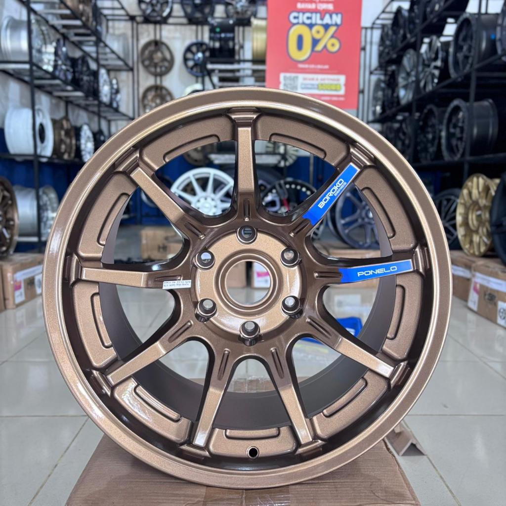 Velg Mobil Hsr Ponelo Ring 18 Lubang 6 Cocok Untuk Fortuner Pajero Hillux Dc