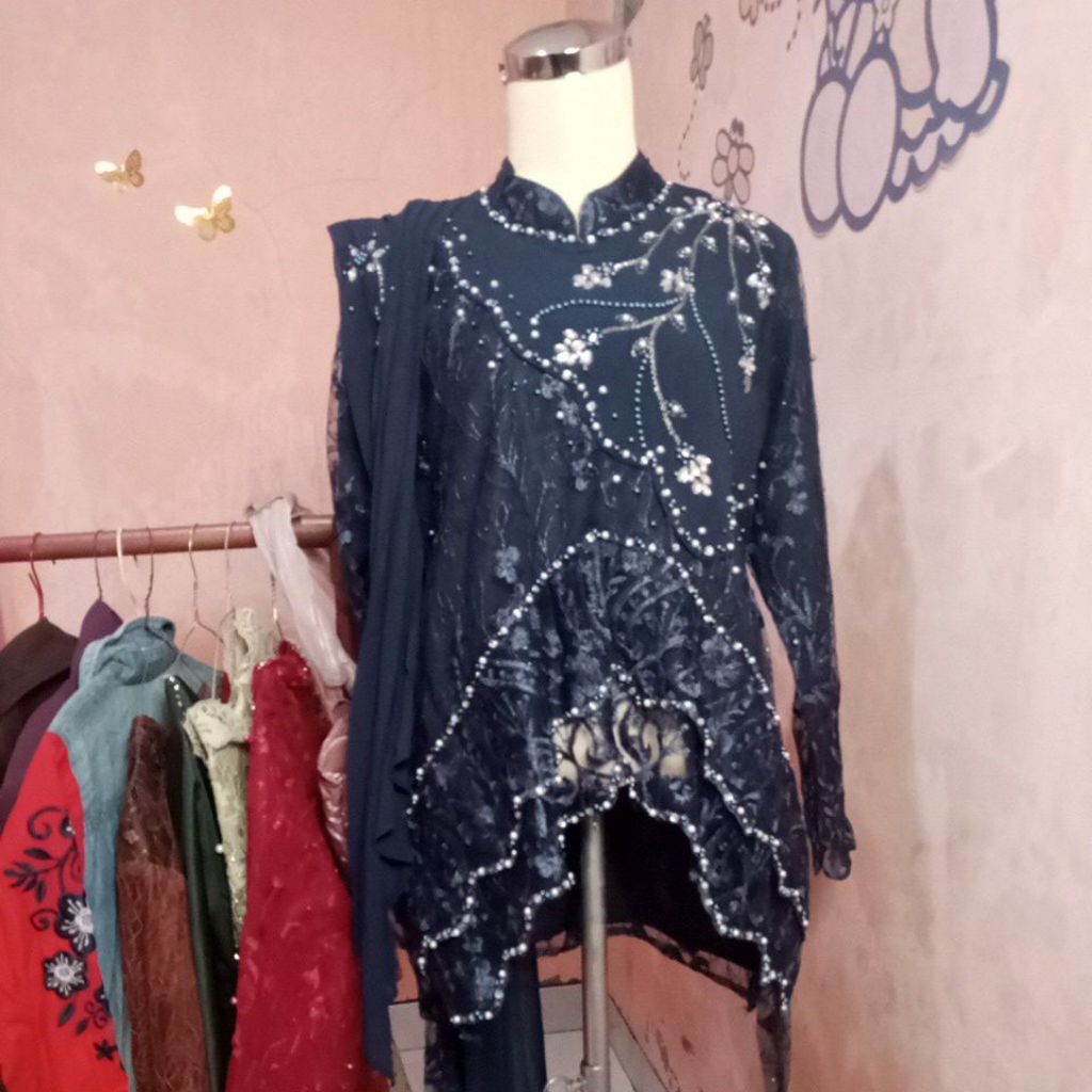 Preloved Kebaya Navy Premium