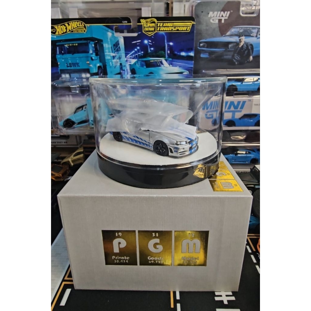 PGM 1:64 scale diecast model of the Nissan Skyline GT-R R34 Z-Tune