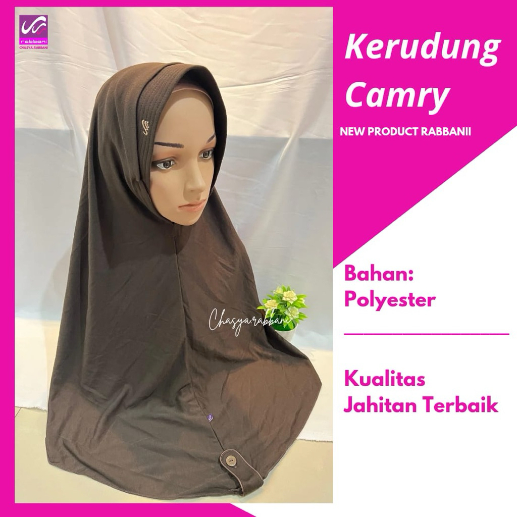 RABBANI - KERUDUNG CAMRY | KERUDUNG SEKOLAH RABBANI ORIGINAL