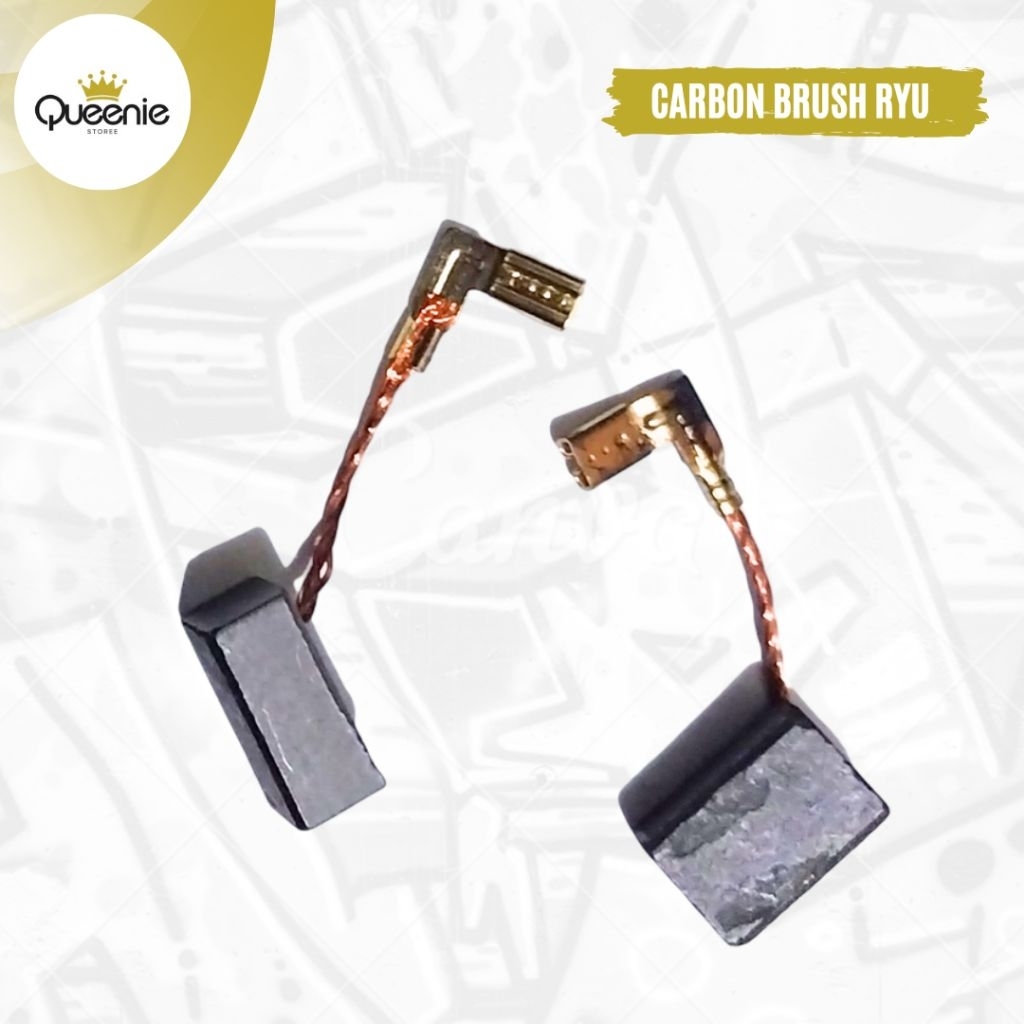 RYU CARBON BRUSH / SPUL / ARANG MESIN GERINDA RYU