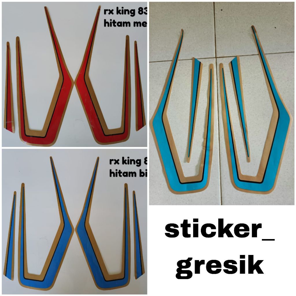 striping sticker RX king 1983