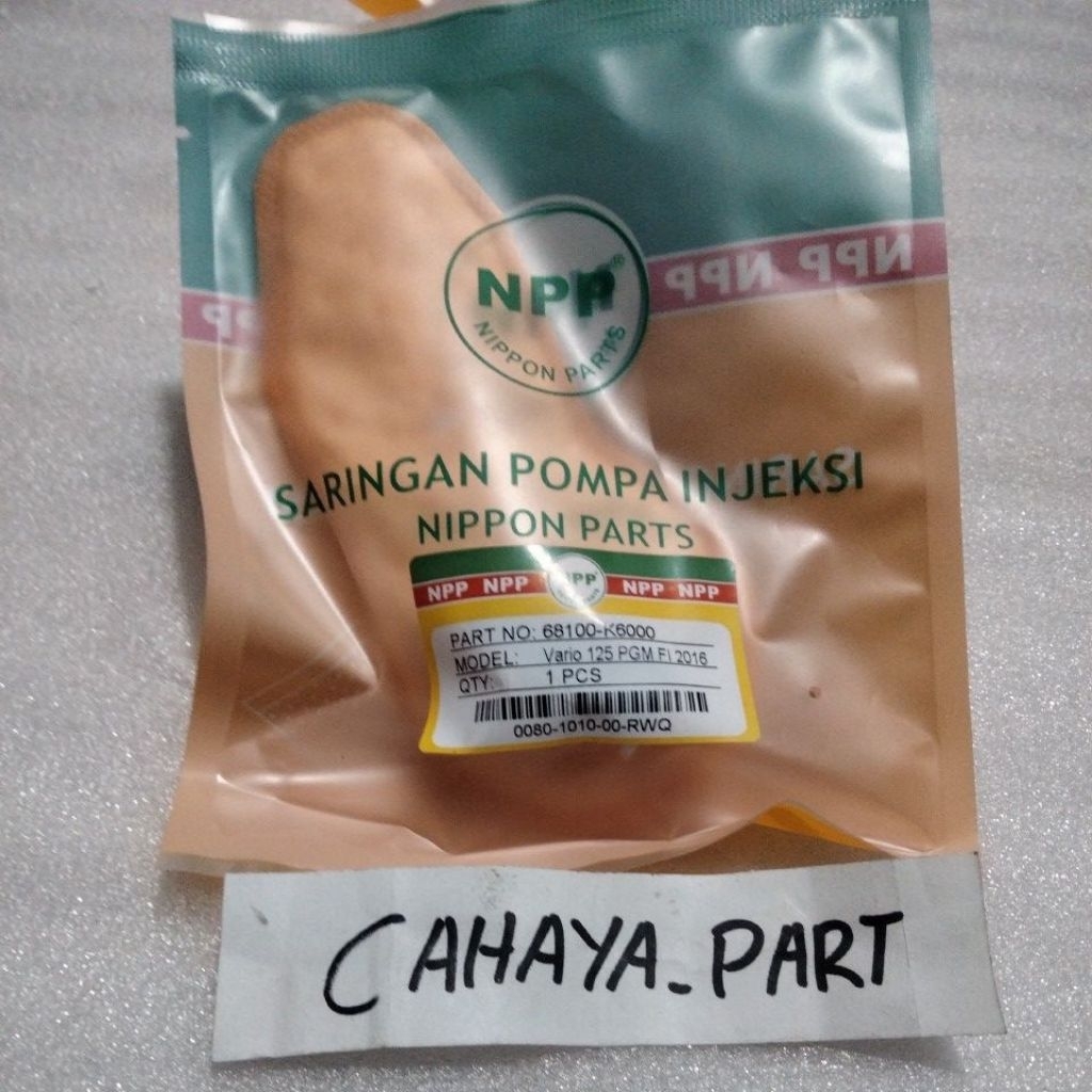 FILTER BENSIN, SARINGAN BENSIN, PEMPERS BENSIN NPP VARIO 125 old/LED