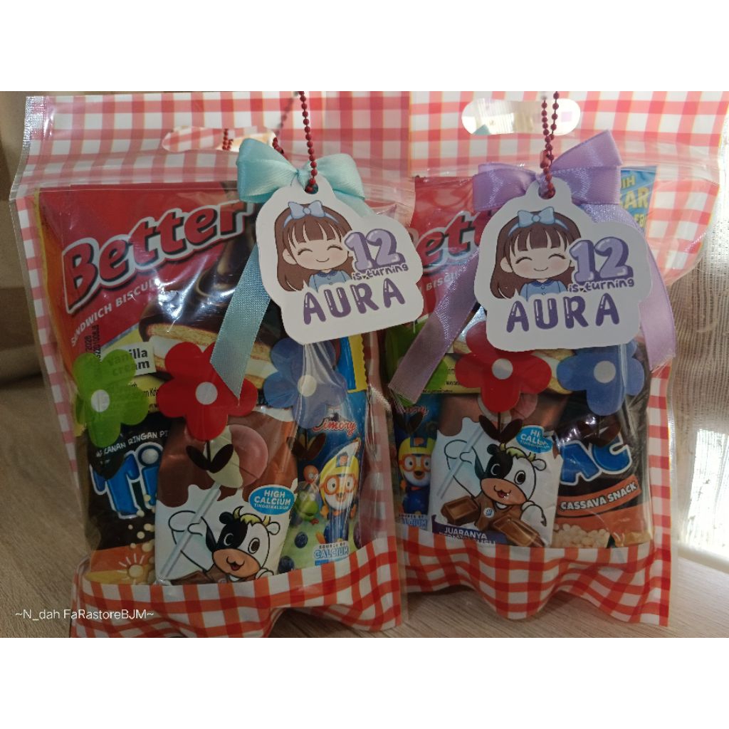 Goodie bag ULTAH anak custom
