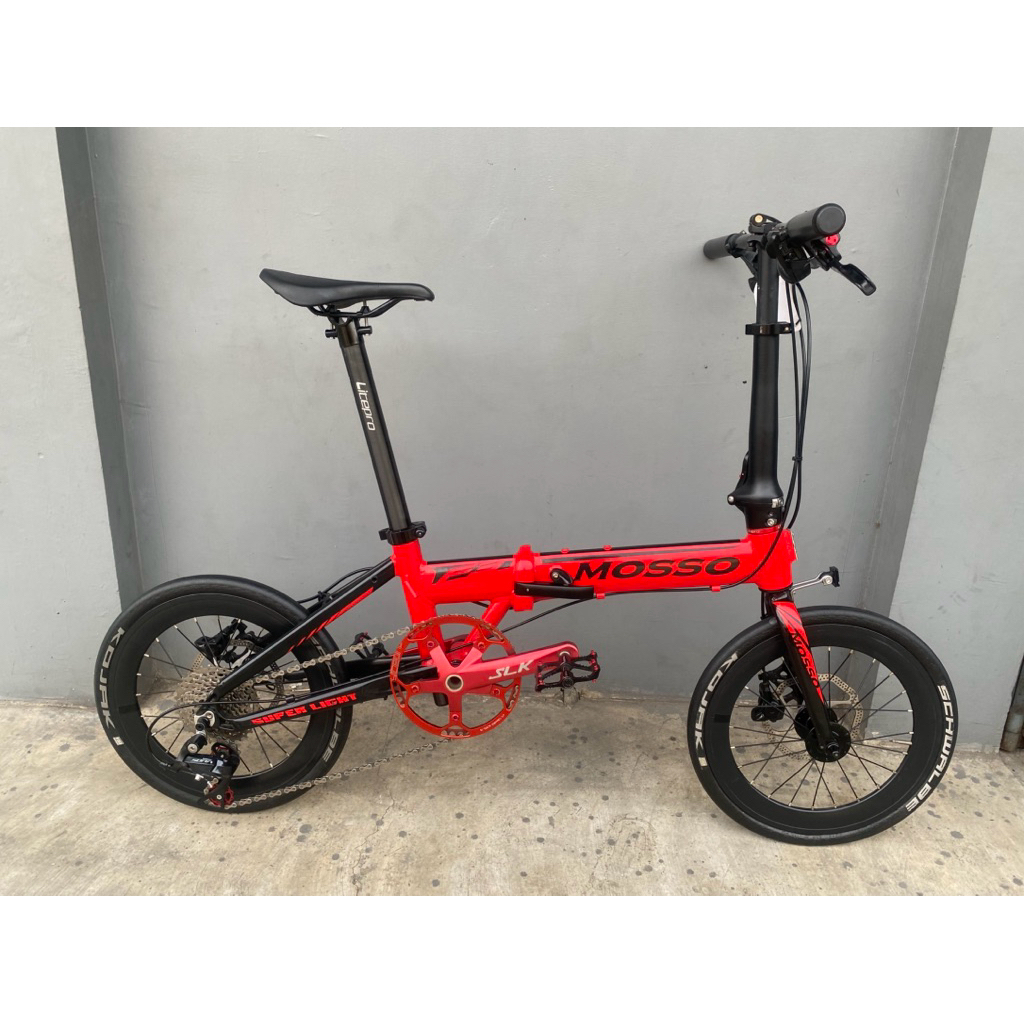 Sepeda Lipat Seli Foldingbike Fullbike MOSSO F3 16 inch Disc Brake