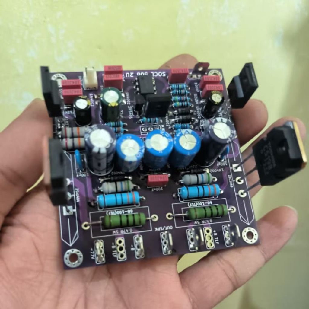 KIT DRIVWR POWER AMPLIFIER SOCL 506 TEF 2U HIGH QUALITY