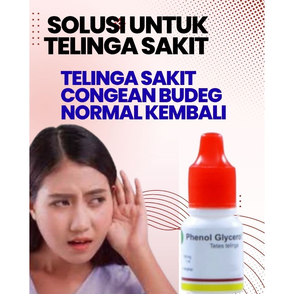 Ampuh Pelunak Pencair Kotoran Telinga Obat Tetes Kuping Untuk Anak Dewasa Pembersih Kotoran Keras Ph
