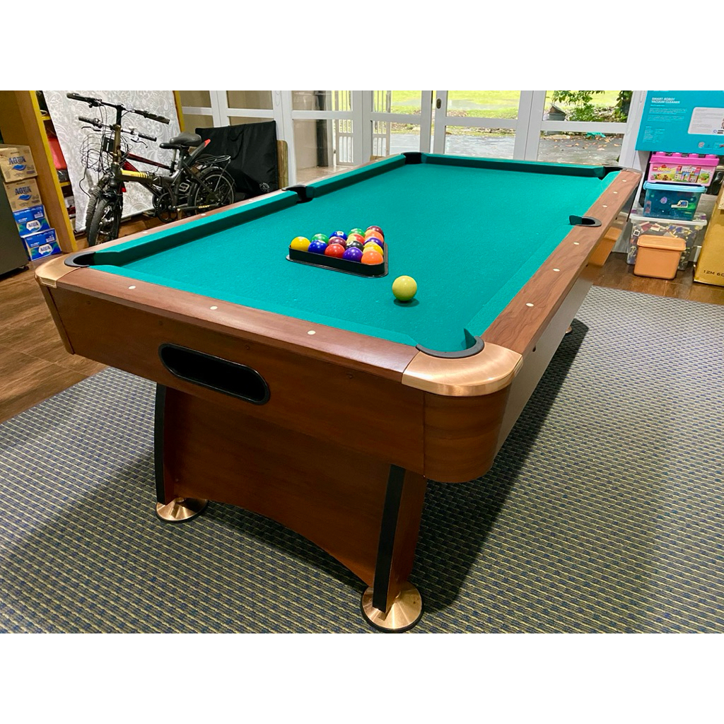 second Meja Billiard Knight Shot Dubai 7ft - Premium Quality & Full Accessories
