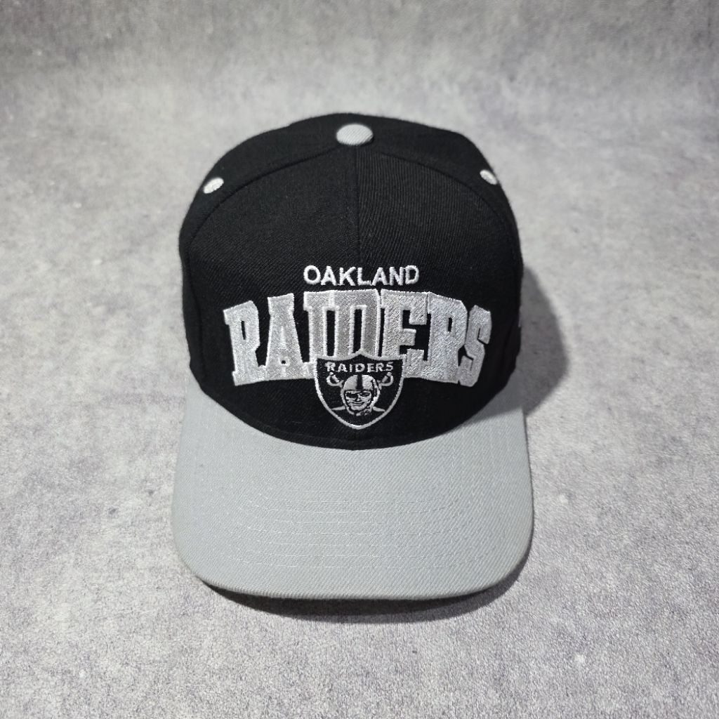 TOPI OAKLAND RAIDERS SNAPBACK HATS BY MITCHELL & NESS