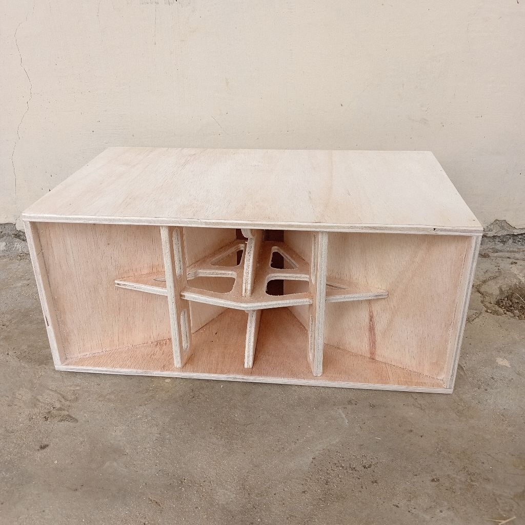 Box CLA 3 inch double speaker Triplek 8mm l Box Speaker CLa 3 inch double murah