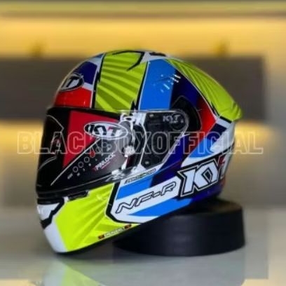 KYT NFR XAVI FORES 2021 RED BLUE YELLOW