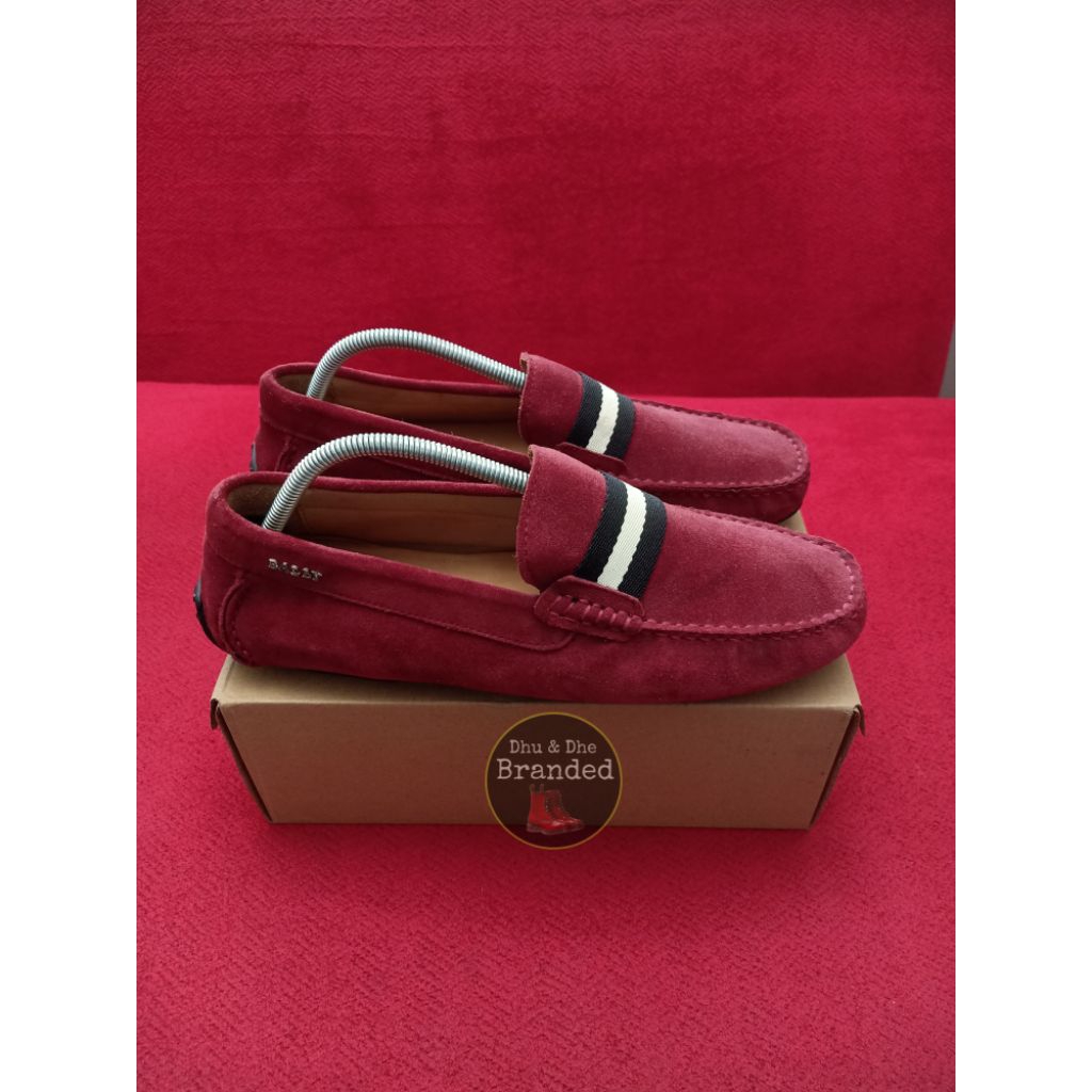 Sepatu slip on Bally size 43 ORI Switzerland (prelove) mewah NEGO