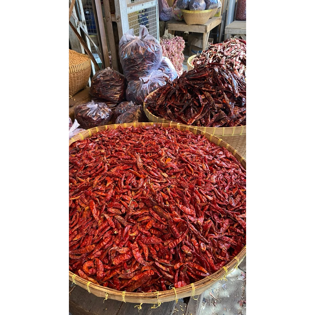 Cabe Teja Kering | Cabe Kering  Extra Pedas | Cabe untuk Chili Oil