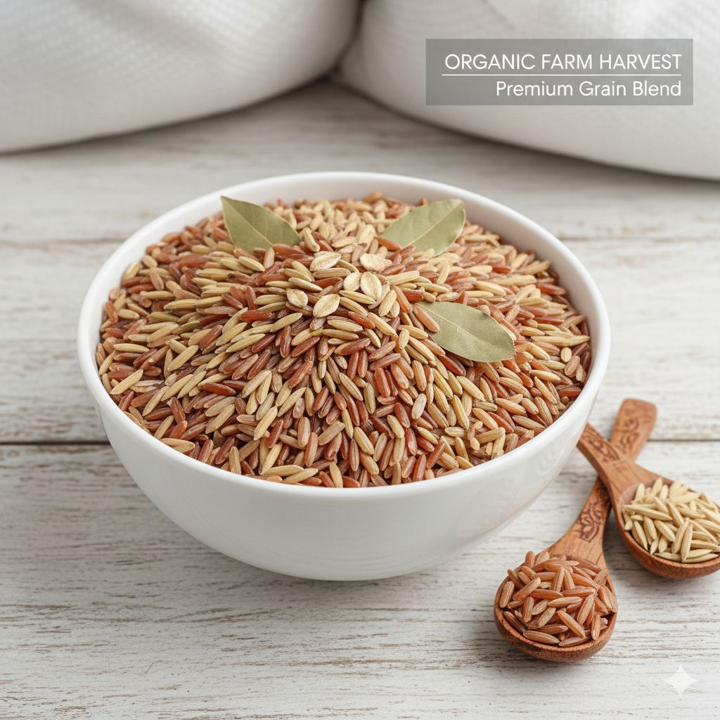 Mantulbee Padi Gabah Beras Merah Untuk Pakan Ternak 1Kg Pakan Ayam Jago Padi Asli Cianjur