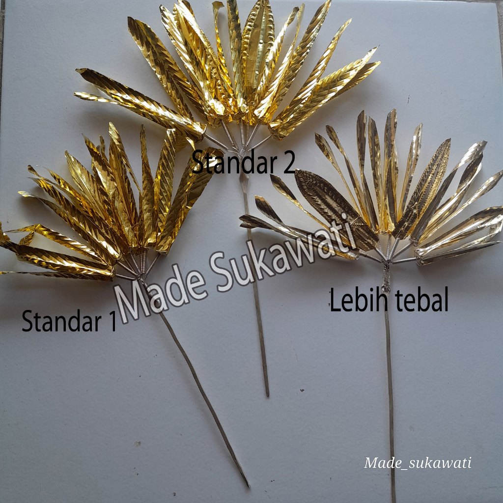 Bunga Gonjer Emas Cucuk Cempaka Kembang Goyang Rias adat Agung Pengantin Tari Khas Bali