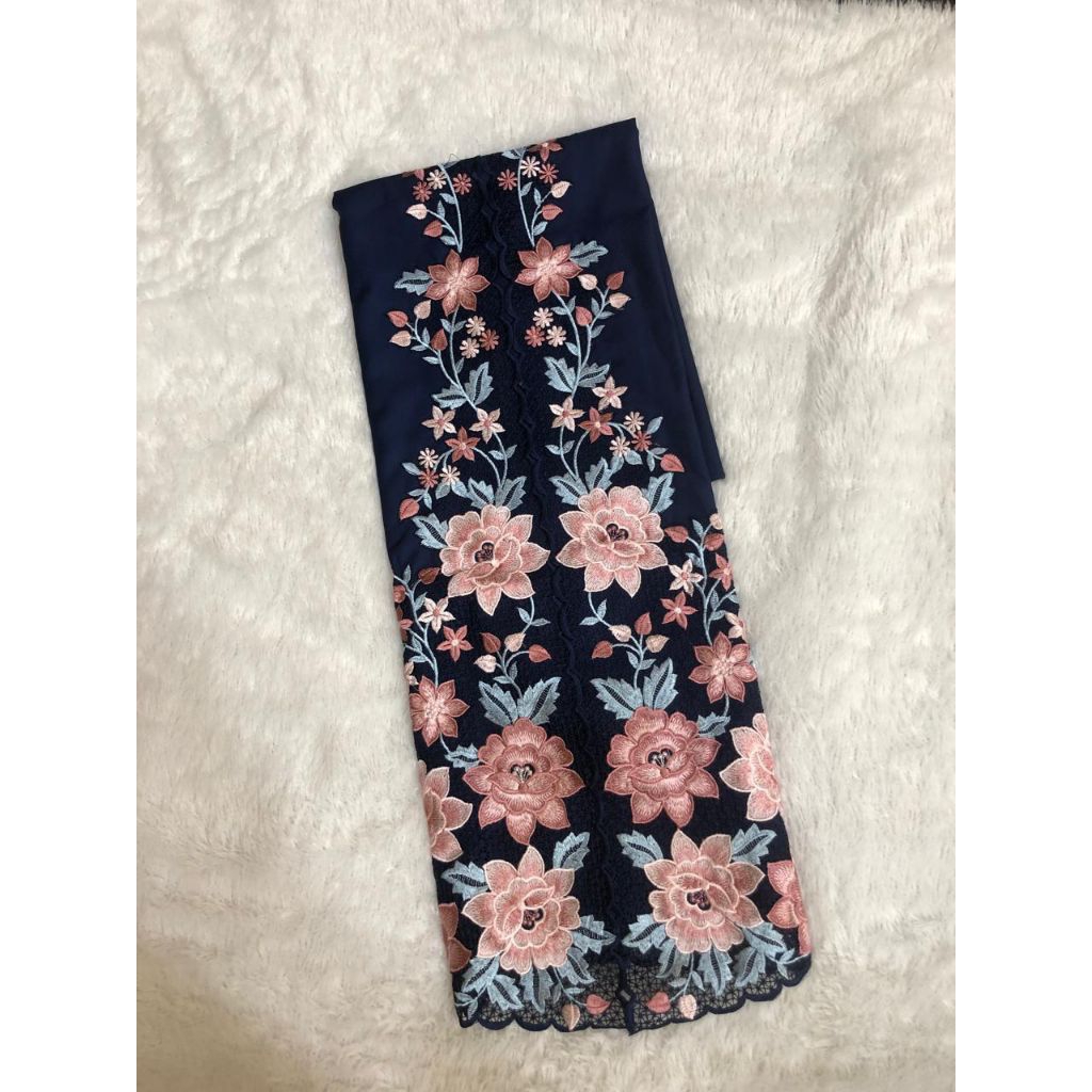 Bahan/bakal Atasan Kebaya Toyobo Bordir