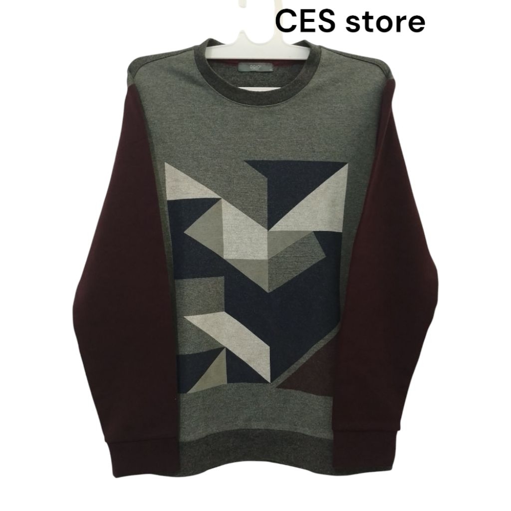 sweater baju hangat fashion casual pria ggio