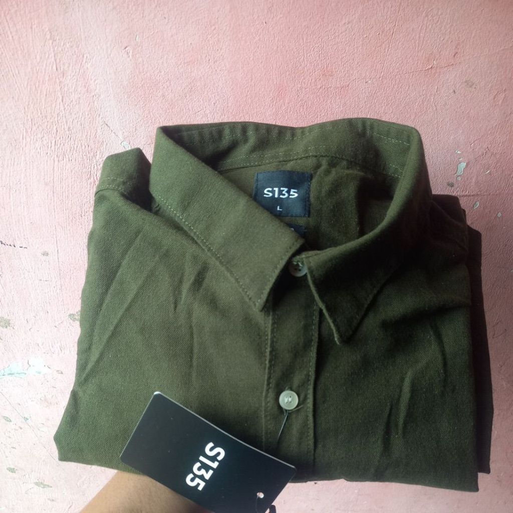 kemeja pria s135