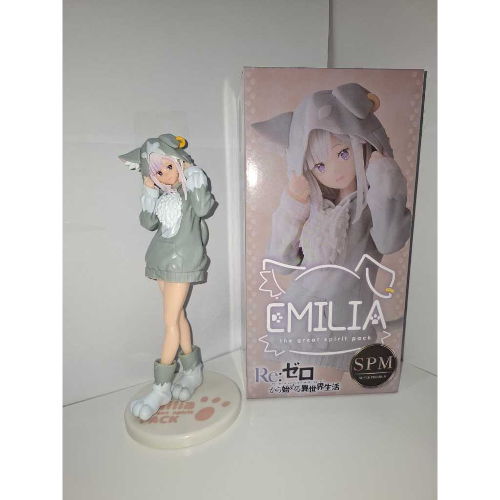 Emilia Parker Rem Ram Anime Figure Outfit I Deminsional Emilia model