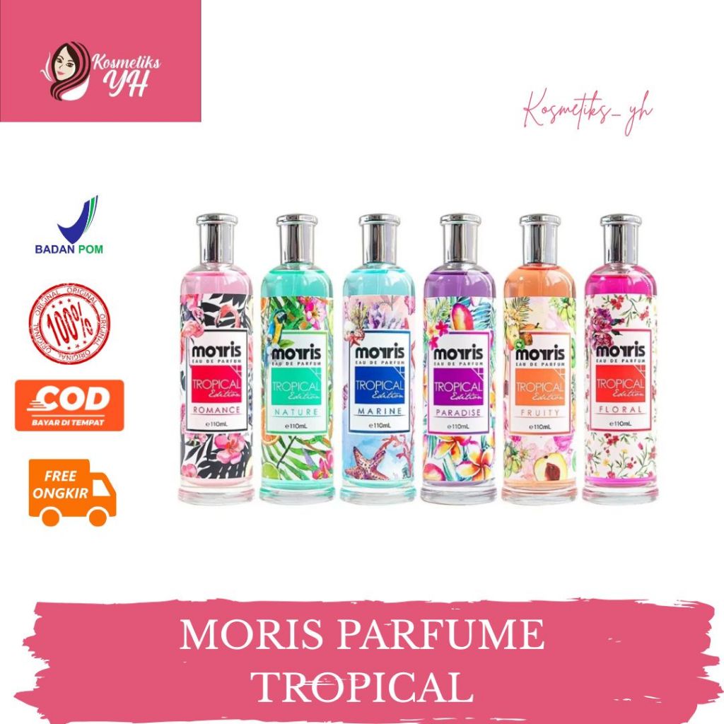 MORRIS PARFUME TROPICAL EDITION DAN PARFUM MORRIS