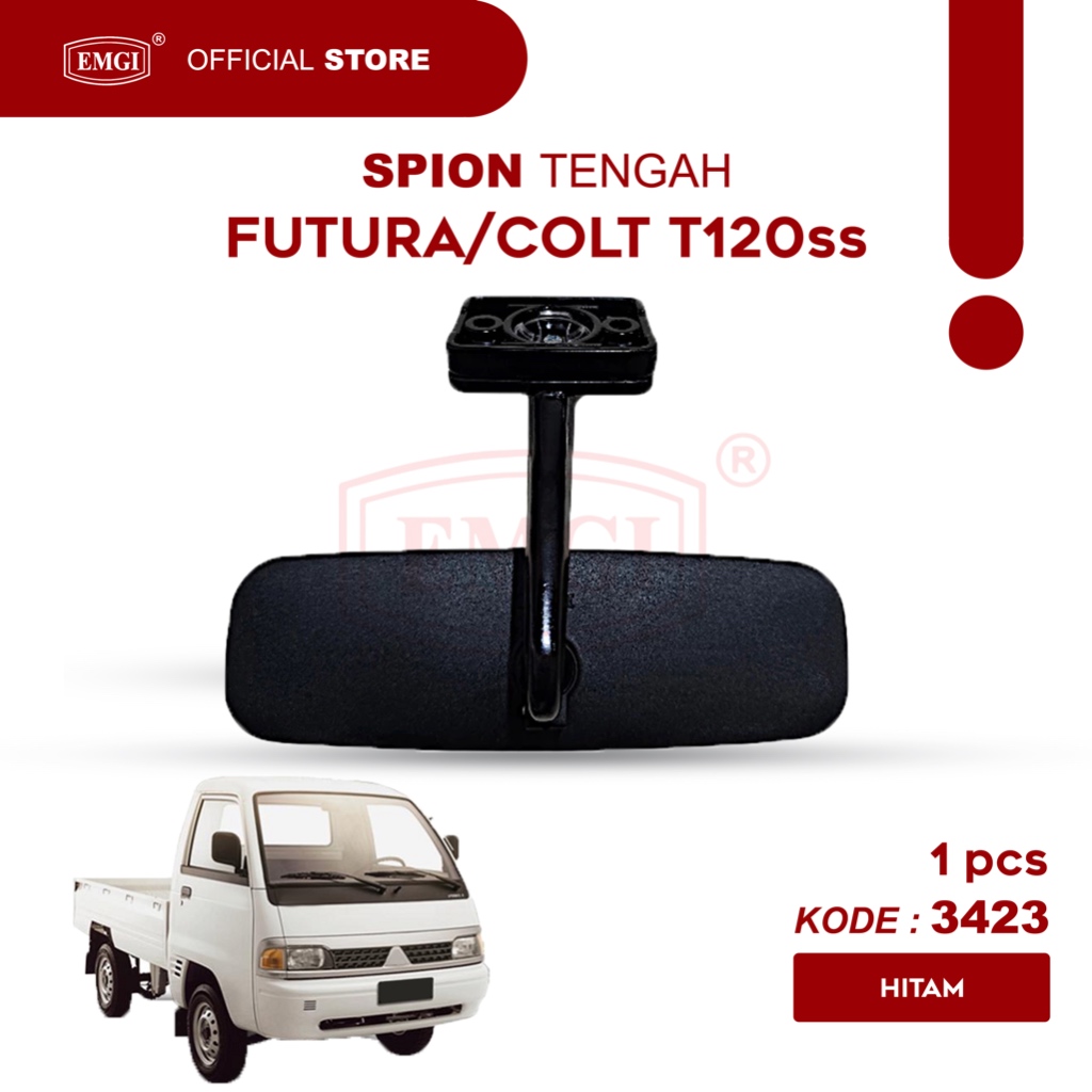Spion Tengah Mobil Futura Colt T120SS Hitam Kaca Spion Dalam Kabin