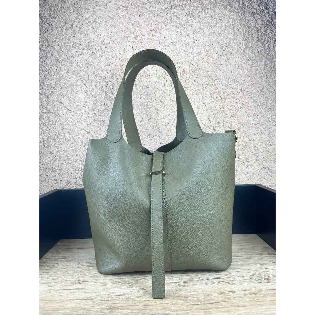 Tas Picotin 22 / Pico 22 – Tas Wanita Kulit Premium Leather Import 100% Kulit Sapi Asli