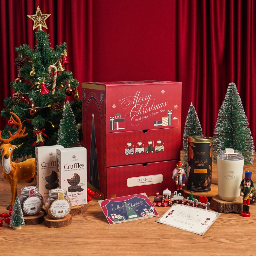 D’Lanier The Enchanted Noel Chocolate Christmas Hampers - Hampers Natal Coklat