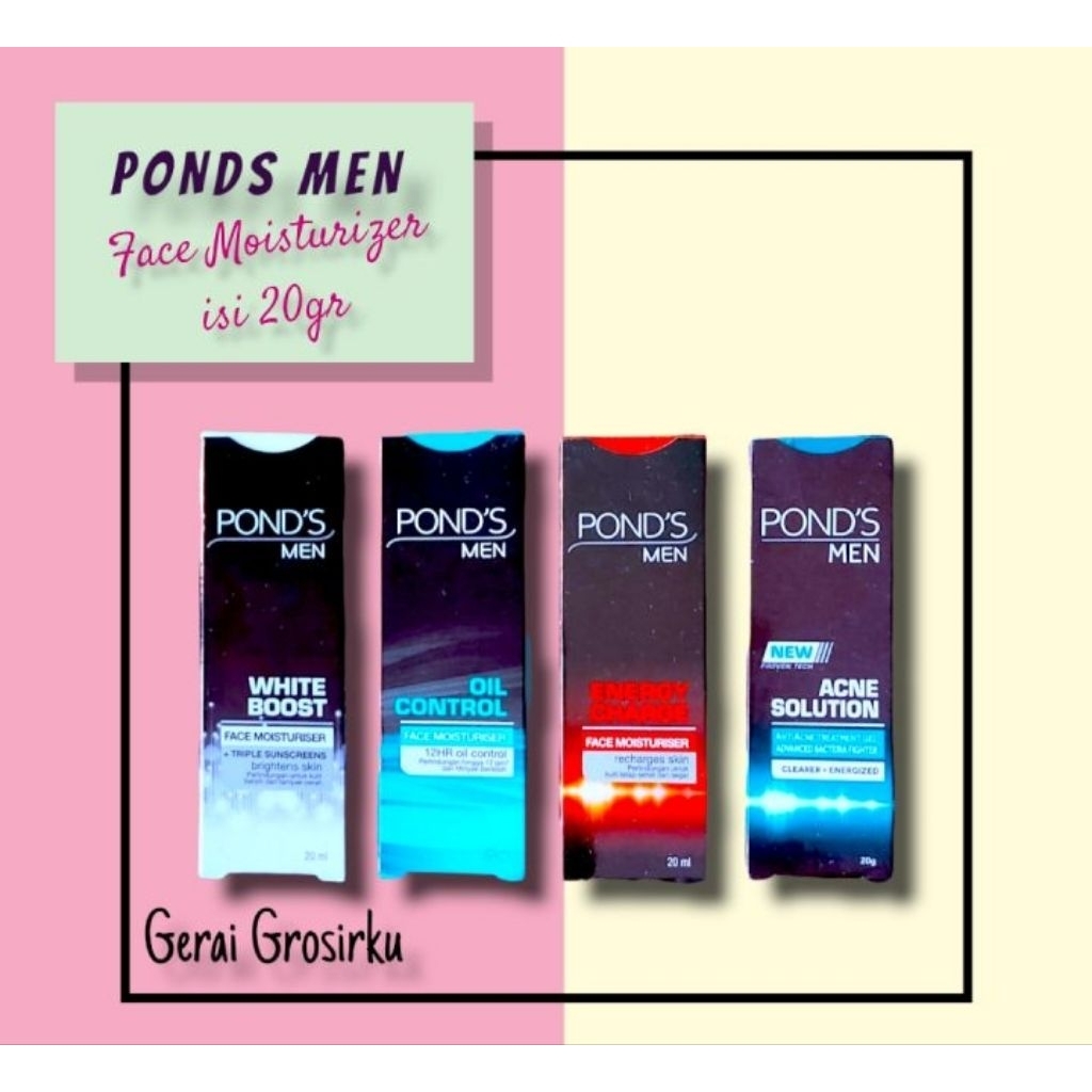 PONDS MEN'S MOISTURIZER isi 20gr