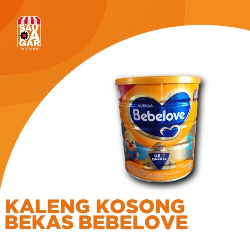 Kaleng Kosong Bekas Susu Bebelove / Bebelac