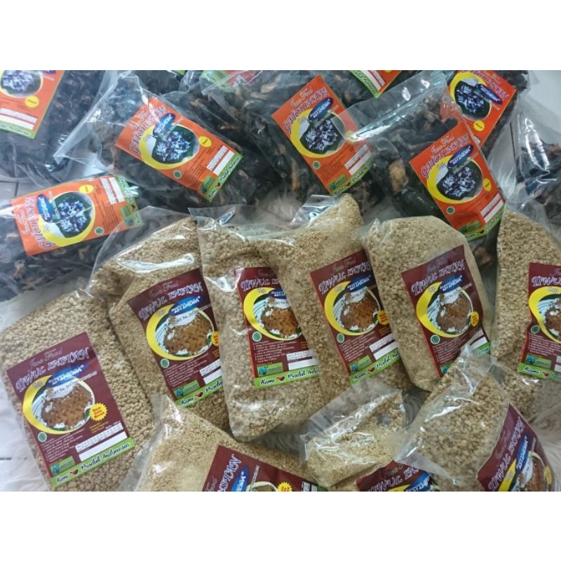 TIWUL INSTAN TEWUL KERING INSTAN ORIGINAL - TIWUL SINGKONG- GATOT INSTAN GATOT SINGKONG - Tiwul Gato