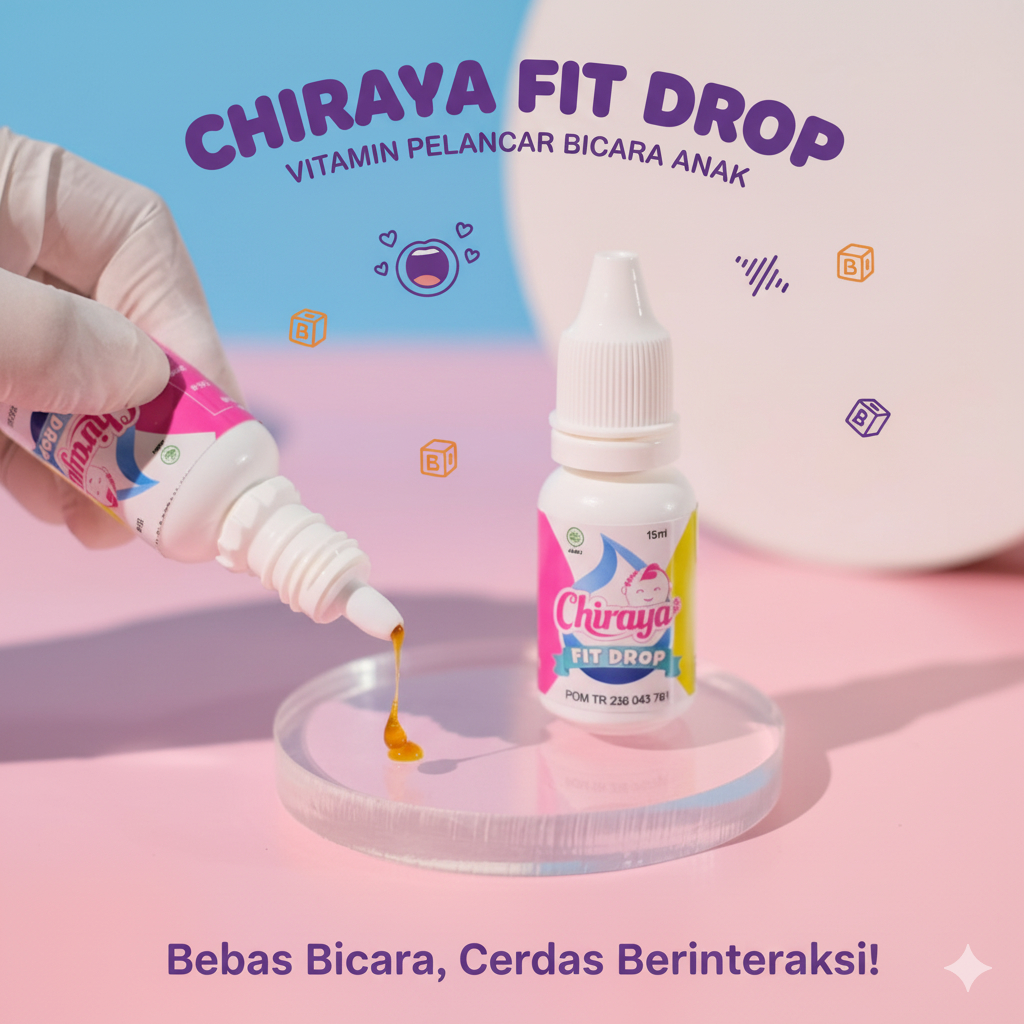 Chiraya Fit Drops Vitamin Lahap Makan Anak - Suplemen Kesehatan Bayi & Anak