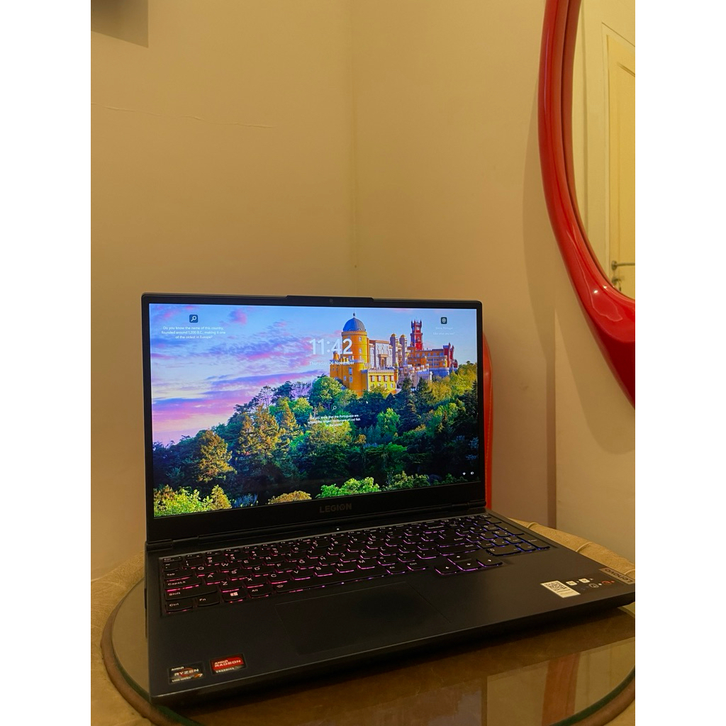 Lenovo Legion 5 Ryzen 7 5800H RAM 16GB 512ssd RTX3050Ti 4GB Win 11 Original