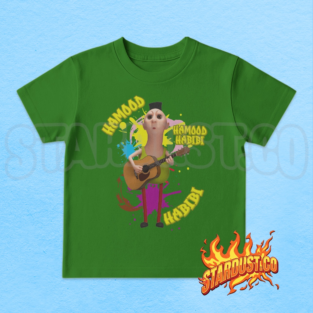 Kaos Anak Hamood Habibi Hamoud Habibi / Atasan Baju Anak Hamud Habibi BISA COD