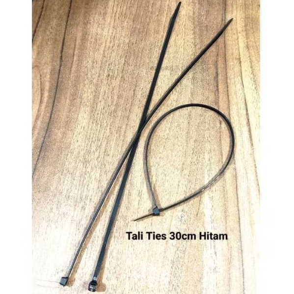 GB tali ties 30cm hitam / kabel ties 30cm hitam ( isi 100pcs)