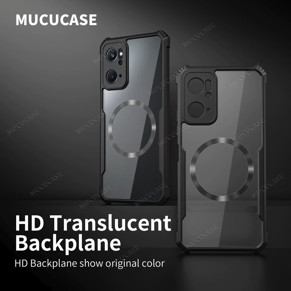 Case Realme 9i Casing Beatle Bumper Magnetic Armor Fuze Transparan Clear Softcase