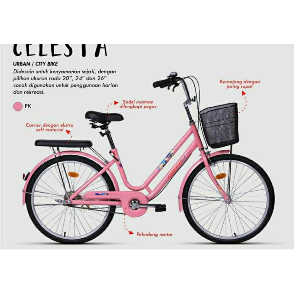 SEPEDA MINI/CTB GENIO CELESTA 20INCH