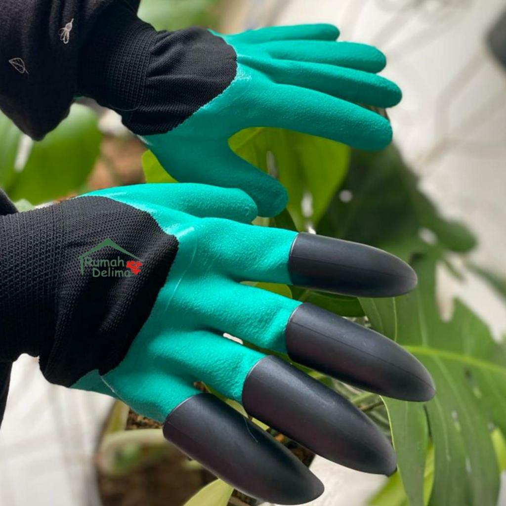 Sarung tangan Tanaman berkebun/ sarung tangan cakar untuk berkebun