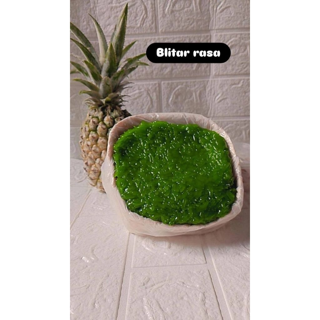 ketan salak/wajik hijau