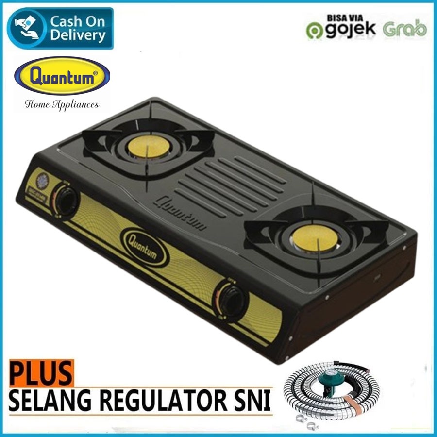 Kompor Gas Quantum 2 Tungku - QGC 211 MB