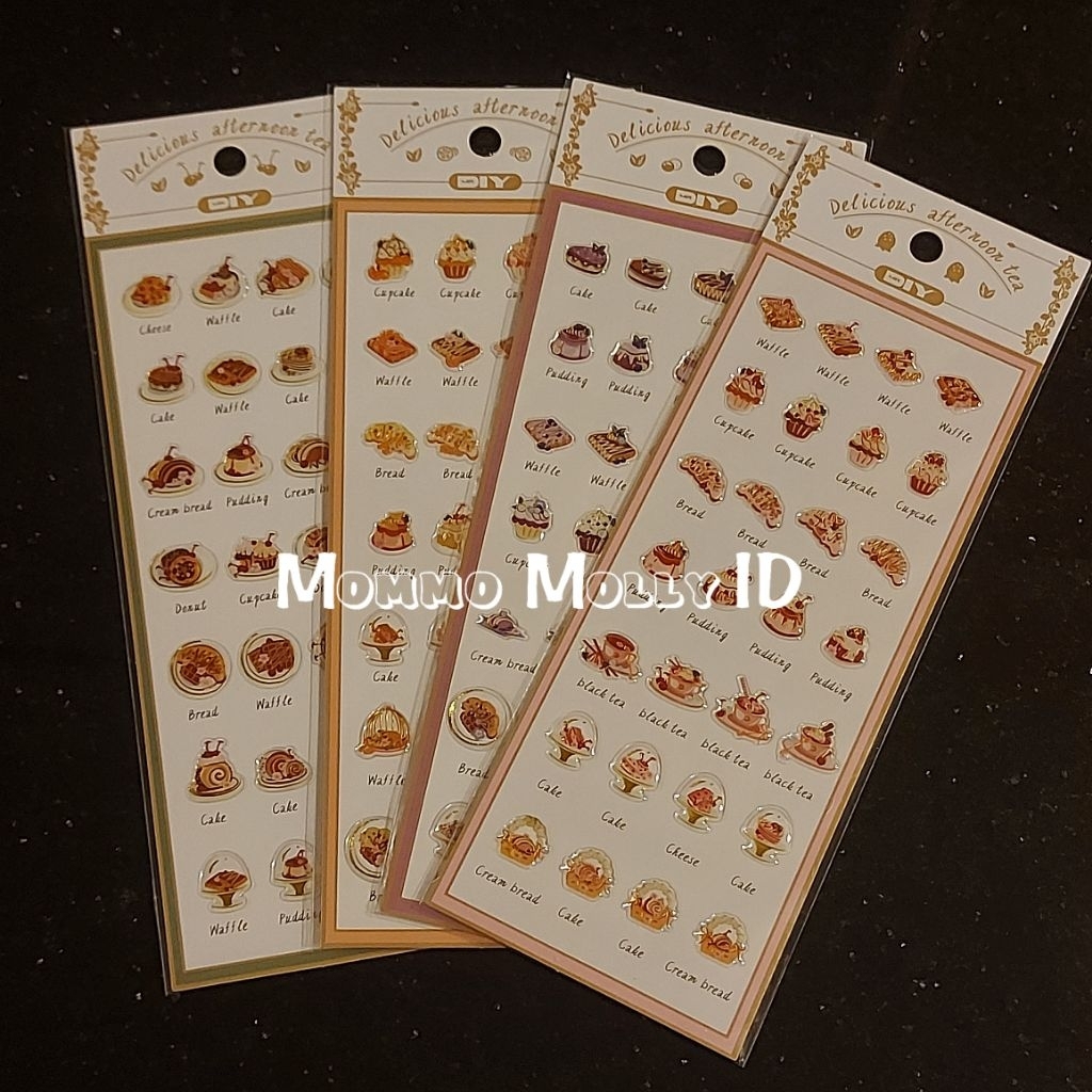 MR DIY - Delicious Afternoon Tea (Sticker Timbul)