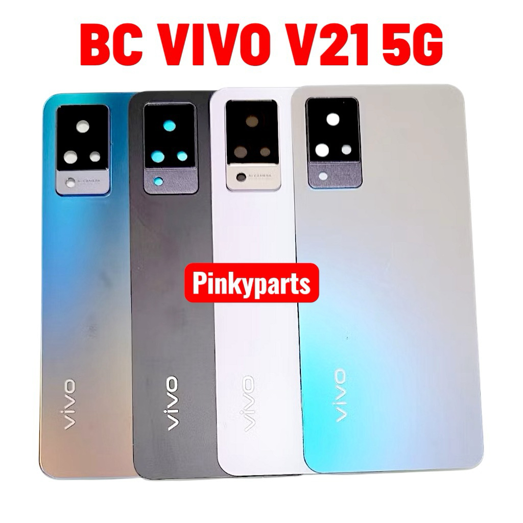 BACKDOOR TUTUP BELAKANG VIVO V21 5G + LENSA KAMERA ORIGINAL
