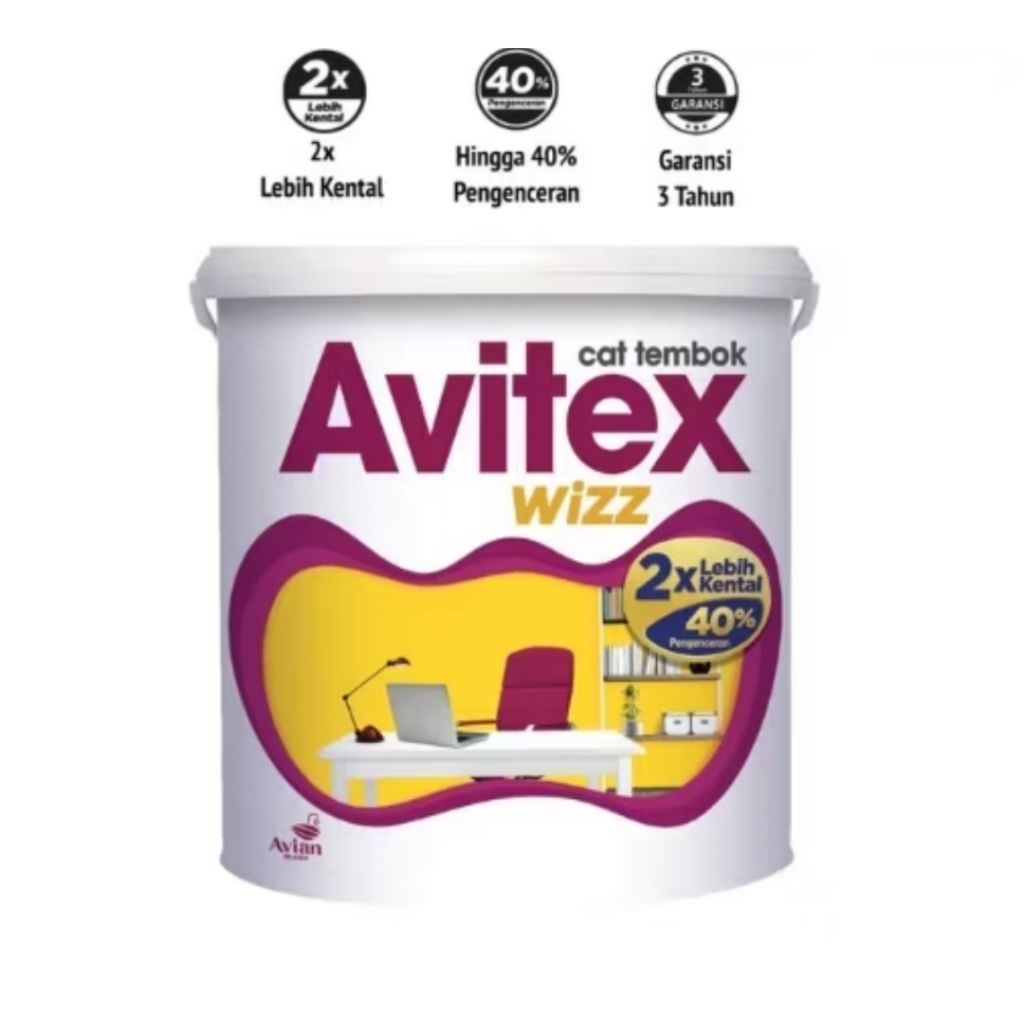 Avitex wizz 20 kg / Putih / Putih Salju
