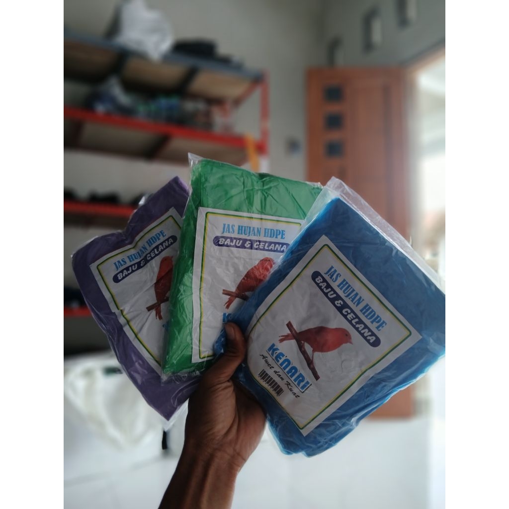 12pcs JAS HUJAN PLASTIK SETELAN BAJU CELANA/Mantol/Mantel plastik/Jas Hujan Plastik Tebal/Jas Hujan 