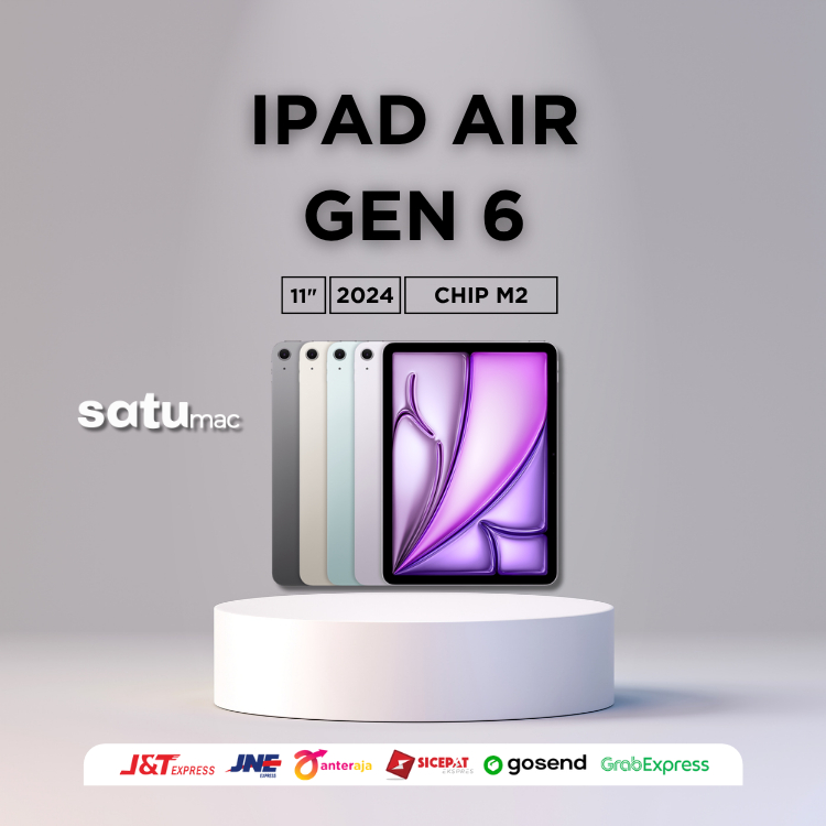 iPad Air Gen 6 M2 2024 11 inch Second/New Bergaransi Original