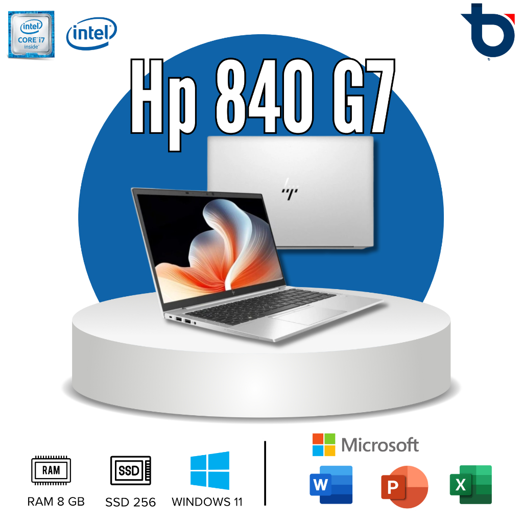 HP 840 G7 RAM 8 SSD 256 WIN 11 INTEL CORE i7