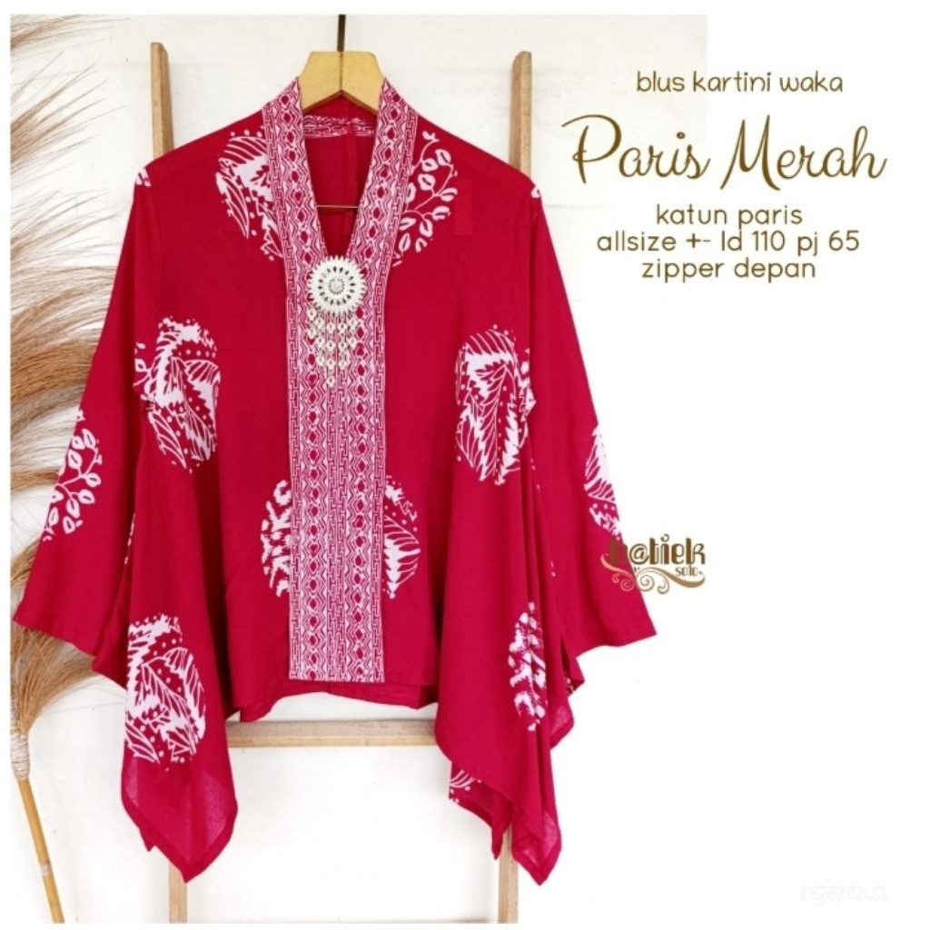 Blus Batik Waka Paris